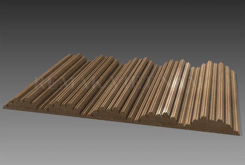 Remak™ Wood Acoustic Diffuser 4