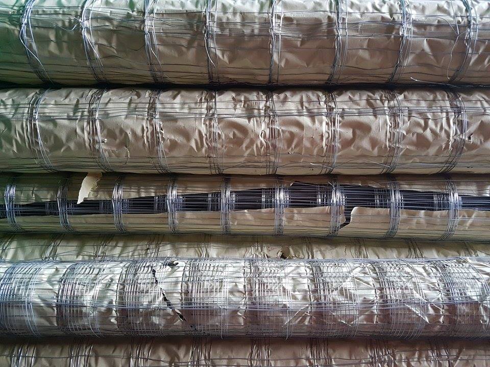 Lưới thép mạ kẽm đỡ bông 0