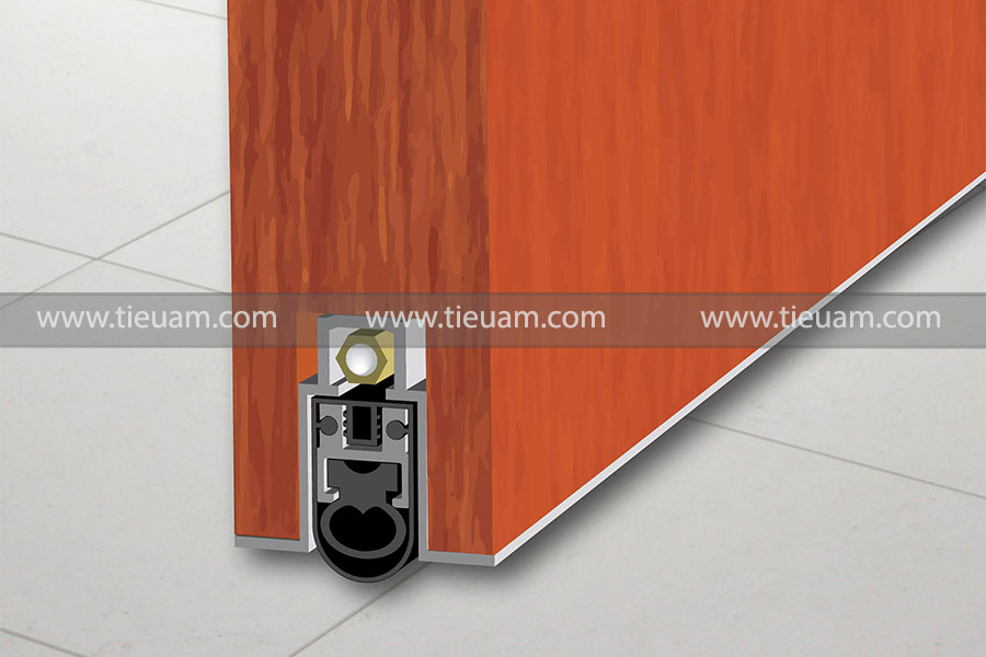 Chân cửa tự co cách âm Heavy Duty ADB910-B04 3