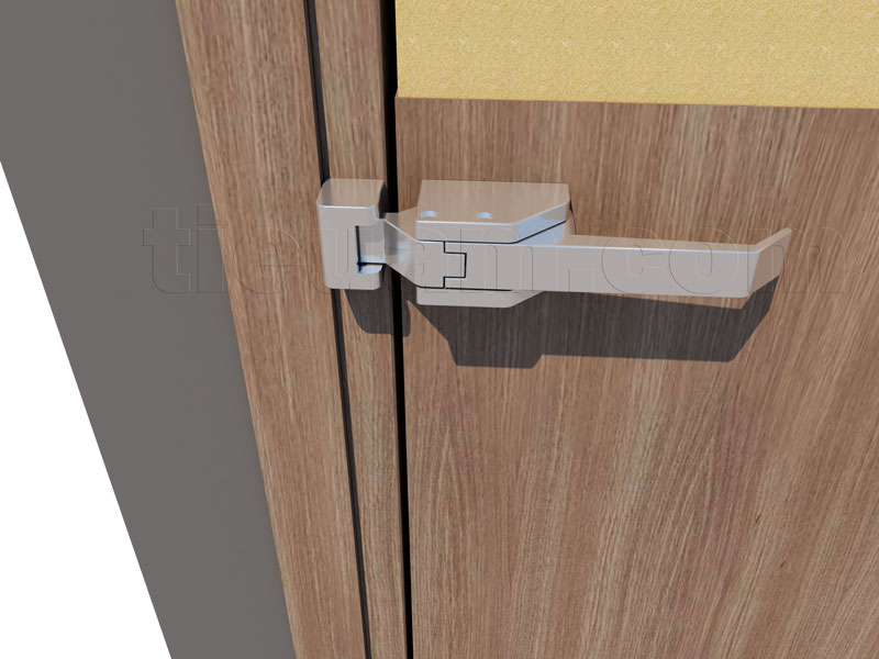 Khóa cửa cách âm ADL6693-DK615 5