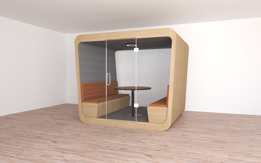 Cabin cách âm CutePod – hạnh phúc trong sự tĩnh lặng 3