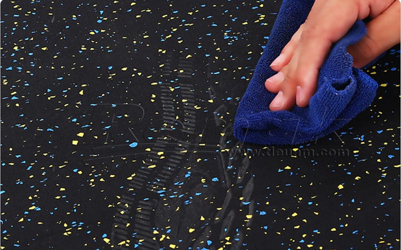 Gạch cao su phòng GYM cách âm, giảm chấn sàn 6