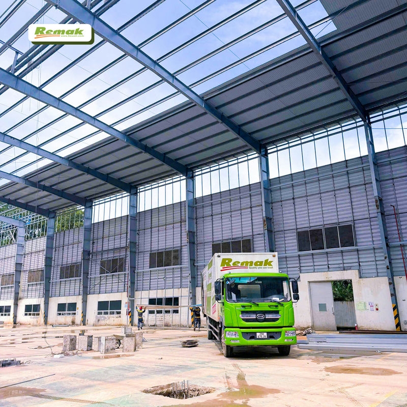 Bông thuỷ tinh Remak cách nhiệt mái tôn nhà xưởng