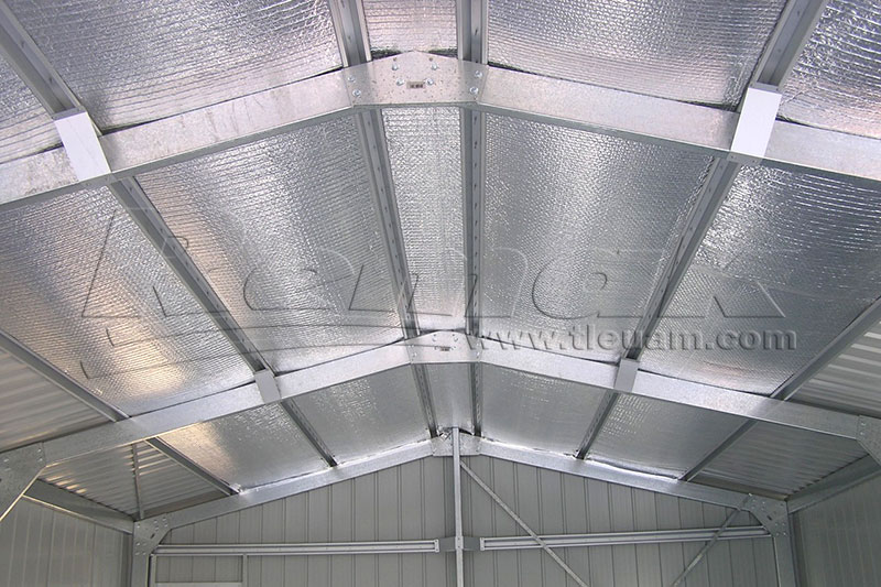 Ứng dụng Xốp PE vào cách nhiệt, chống nóng cho mái